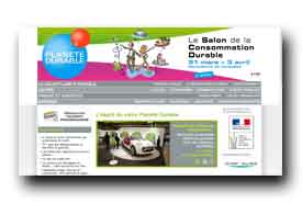 screenshot de www.planete-durable.com