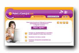 screenshot de www.pointdecontact.net