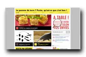 screenshot de www.recette-pomme-de-terre.com 