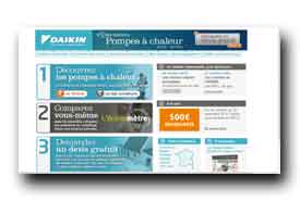 screenshot de www.pompeachaleurdaikin.fr