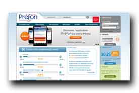 screenshot de www.prefon-retraite.fr