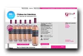 screenshot de www.qwine.ch