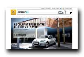 screenshot de www.renault-ze.com