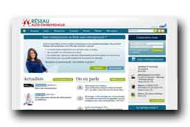 screenshot de www.reseau-auto-entrepreneur.fr