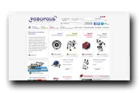 screenshot de www.robopolis.com