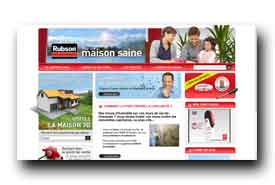 screenshot de www.rubson.com