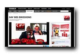 screenshot de www.canalplus.fr/c-humour/pid1782-c-sav-des-emissions.html