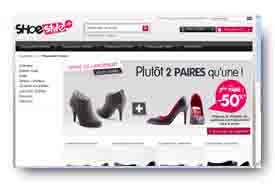 screenshot de www.shoestyle.fr