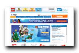 screenshot de shop.lego.com