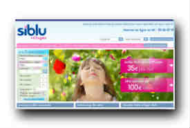 screenshot de www.siblu.fr