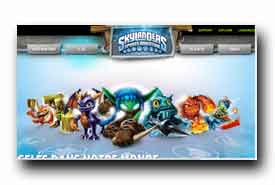 screenshot de www.skylandersgame.com/fr