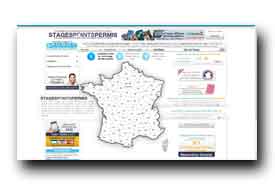 screenshot de www.stagespointspermis.fr