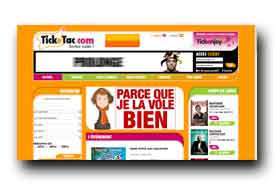 screenshot de www.ticketac.com