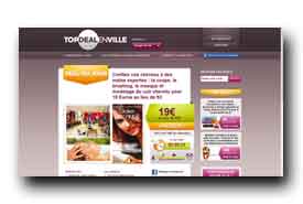 screenshot de www.topdealenville.fr