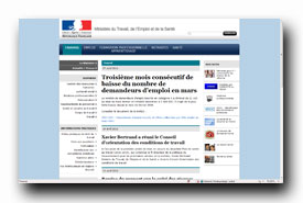 screenshot de www.travail.gouv.fr