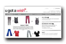 screenshot de www.ugotawish.com/fr