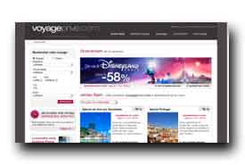 screenshot de www.voyage-prive.com