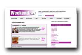 screenshot de www.weekenda2.fr