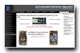 screenshot de www.accessoire-iphone-3g.com