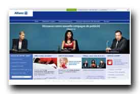 screenshot de www.allianz.fr