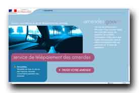 screenshot de www.amendes.gouv.fr