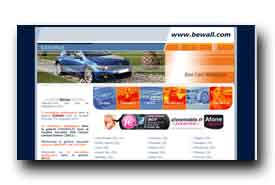 screenshot de www.bewall.com