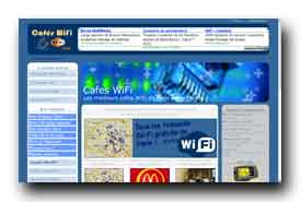 screenshot de www.cafes-wifi.com