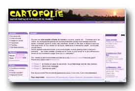 screenshot de www.cartofolie.com