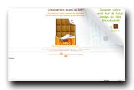 screenshot de www.chocoholic.free.fr