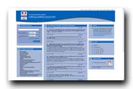 screenshot de www.circulaires.gouv.fr