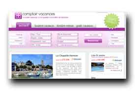 screenshot de www.comptoir-vacances.fr