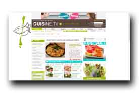 screenshot de www.cuisine.tv