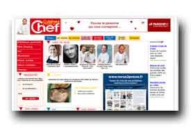 screenshot de www.cuisinezcommeunchef.fr