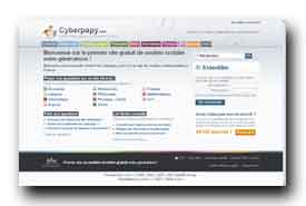 screenshot de www.cyberpapy.com