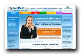 screenshot de www.cyberpret.com/