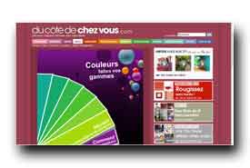 screenshot de www.ducotedechezvous.com