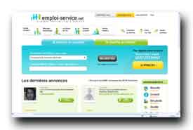 screenshot de www.emploi-service.net