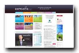 screenshot de www.empruntis.com