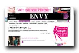 screenshot de www.envy.fr