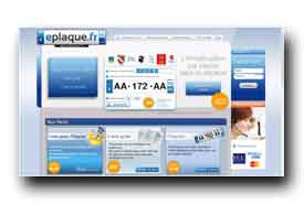 screenshot de www.eplaque.fr