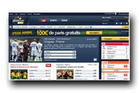 screenshot de www.eurosportbet.fr