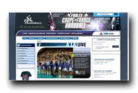 screenshot de www.ff-handball.org