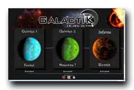 screenshot de www.Galactik.fr