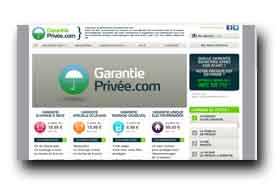 screenshot de www.garantie-privee.com