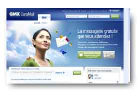 screenshot de www.gmx.fr