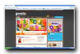 screenshot de www.goosto.fr