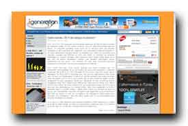 screenshot de www.igeneration.fr
