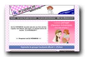 screenshot de www.ilmenerve.fr