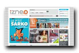 screenshot de www.izneo.com