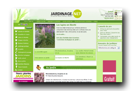 screenshot de www.jardinage.net